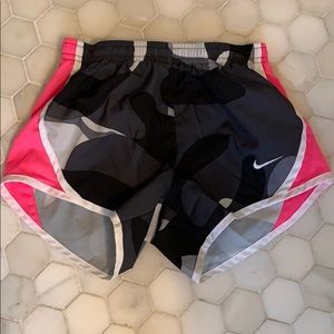 Nike girls running shorts